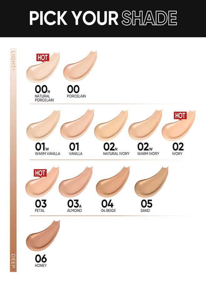 سكينتفيك كريم أساس سكينتيفيك المخملي غير اللامع، لون أزرق رقم 02 عاجي | تغطية كاملة، تحكم في الزيوت لمدة 12 ساعة، مثالي للبشرة الدهنية والمختلطة، مقاوم للماء، يدوم طويلاً، خفيف الوزن، مرطب، لا يترك أثراً - Image 5